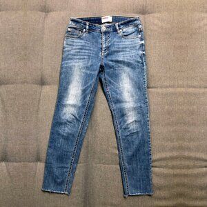 Dobber Blue Denim Skinny Straight Jeans - Size Women's 27